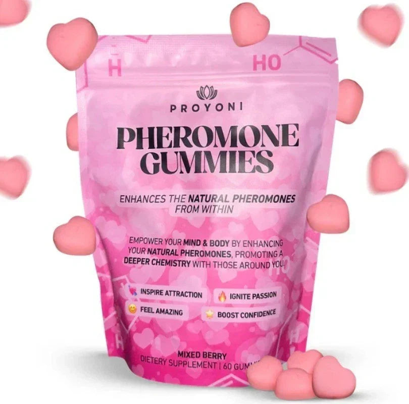 ️⭐ProYoni Pheromone Gummies - ⭐Enhance Natural Pheromones - 60 Count